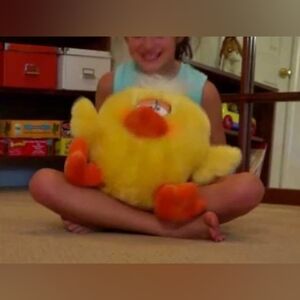 Vintage Chicken Plushie 14"